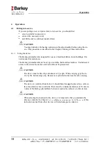 Preview for 22 page of Barkey plasmatherm Instructions For Use Manual