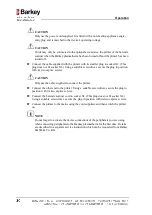 Preview for 24 page of Barkey plasmatherm Instructions For Use Manual