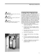 Preview for 41 page of Barnstead International NANOpure DIamond 1192 Series Operation Manual