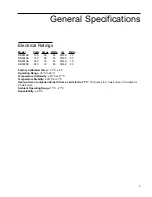 Preview for 5 page of Barnstead Thermolyne Corporation 801 Series Operation Manual And Parts List