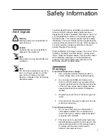 Preview for 3 page of Barnstead|Thermolyne NANOpure DIamond D11931 Operation Manual