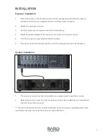 Preview for 9 page of BARO BR-W2 Product Manual