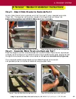 Preview for 21 page of Barrier Systems X-TENSION XTGTSS1 Installation And Maintenance Manual