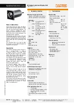 Bartec 07-61.1 Series Operational Instruction preview