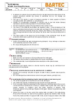 Preview for 4 page of Bartec DE8-BC Series User Manual