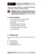 Preview for 6 page of Bartec Lumen X7B7-A23-2 SERIES Quick Start Manual