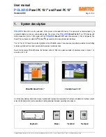 Preview for 7 page of Bartec POLARIS Panel PC 15" User Manual