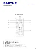 Preview for 11 page of Barthe SOL 160 User Manual