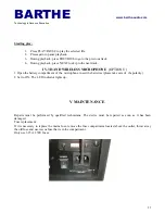 Preview for 13 page of Barthe SOL 160 User Manual