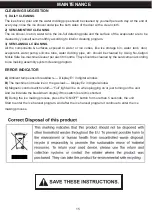 Preview for 16 page of Barton 94023 Owner'S Manual And Safety Instructions