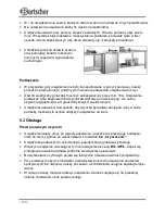 Preview for 75 page of Bartscher 110139 Instruction Manual