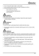 Preview for 29 page of Bartscher 1240L Instruction Manual