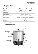 Preview for 9 page of Bartscher 200057 Instruction Manual