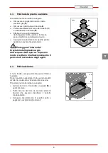 Preview for 65 page of Bartscher 2951121 Installation, Operation & Maintenance Instructions Manual