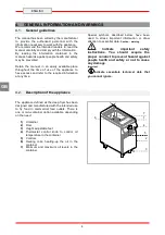 Preview for 22 page of Bartscher 296630 Installation, Operating And Maintanance Instructions