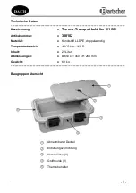 Preview for 5 page of Bartscher 300102 Instruction Manual