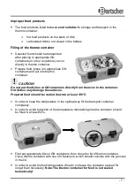 Preview for 11 page of Bartscher 300102 Instruction Manual