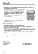 Preview for 20 page of Bartscher 300102 Instruction Manual