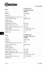 Preview for 12 page of Bartscher 700202G Original Instruction Manual