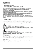 Preview for 21 page of Bartscher 700206G Instruction Manual