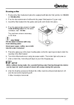 Preview for 31 page of Bartscher Aurora 22 Instruction Manual