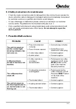 Preview for 35 page of Bartscher Aurora 22 Instruction Manual