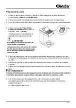 Preview for 47 page of Bartscher Aurora 22 Instruction Manual