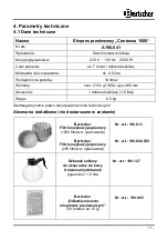 Preview for 75 page of Bartscher Aurora 22 Instruction Manual