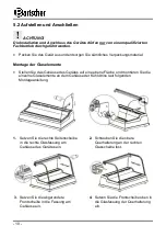 Preview for 11 page of Bartscher Buffet Instruction Manual