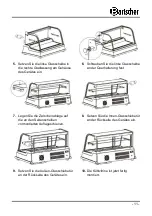 Preview for 12 page of Bartscher Buffet Instruction Manual