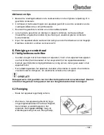 Preview for 62 page of Bartscher Mini 700089 Instruction Manual