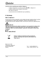 Preview for 81 page of Bartscher Mini 700089 Instruction Manual