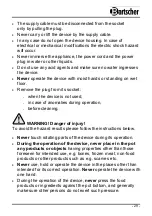 Preview for 6 page of Bartscher MX 235 Plus SB170 Manual