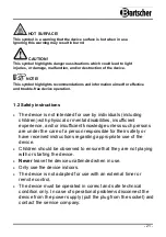 Preview for 4 page of Bartscher Panini-T A150774 Instruction Manual