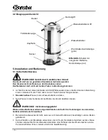 Preview for 7 page of Bartscher PRO 100T Instruction Manual