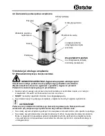 Preview for 56 page of Bartscher PRO 100T Instruction Manual