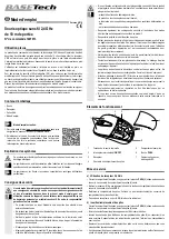 Preview for 5 page of BASETech 1407913 Operating Instructions Manual