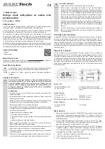 Preview for 5 page of BASETech 1604186 Operating Instructions Manual