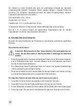 Preview for 12 page of BASETech 1719341 Operating Instructions Manual