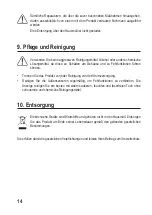 Preview for 14 page of BASETech 1719341 Operating Instructions Manual