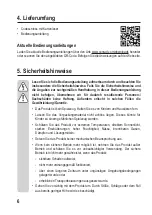 Preview for 6 page of BASETech 1833947 Operating Instructions Manual