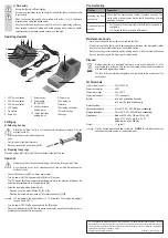 Preview for 4 page of BASETech 2147832 Operating Instructions Manual