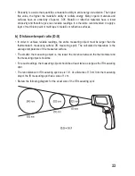 Preview for 33 page of BASETech IRT-350 Operating Instructions Manual