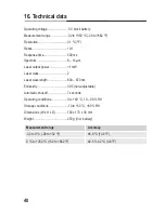 Preview for 40 page of BASETech IRT-350 Operating Instructions Manual