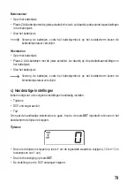 Preview for 79 page of BASETech WS-9130-IT Operating Instructions Manual