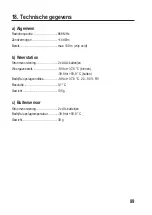 Preview for 89 page of BASETech WS-9130-IT Operating Instructions Manual