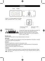 Preview for 2 page of Basic XL BXL-FC10 Manual