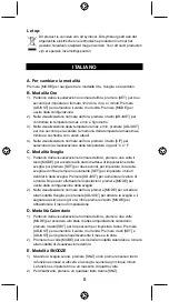 Preview for 8 page of Basic XL BXL-WS11 Manual