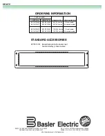 Preview for 8 page of Basler BE1-BPR-309 User Manual