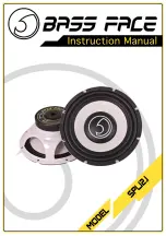 Preview for 1 page of Bass Face SPL12.1 Instruction Manual